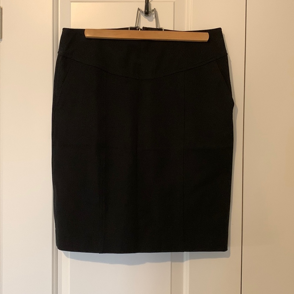 Simple black skirt